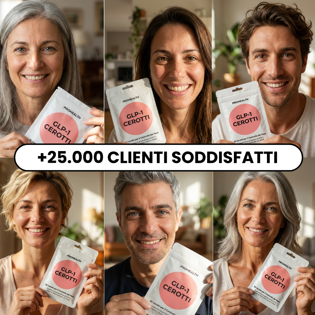 ProHealth Cerotti GLP-1 - Controlla l'appetito e Supporta il Metabolismo