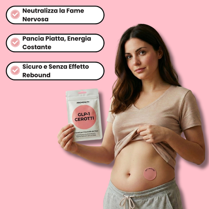 ProHealth Cerotti GLP-1 - Controlla l'appetito e Supporta il Metabolismo