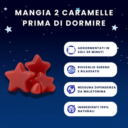 DormireBene - 60 Caramelle per un Sonno senza Dolore