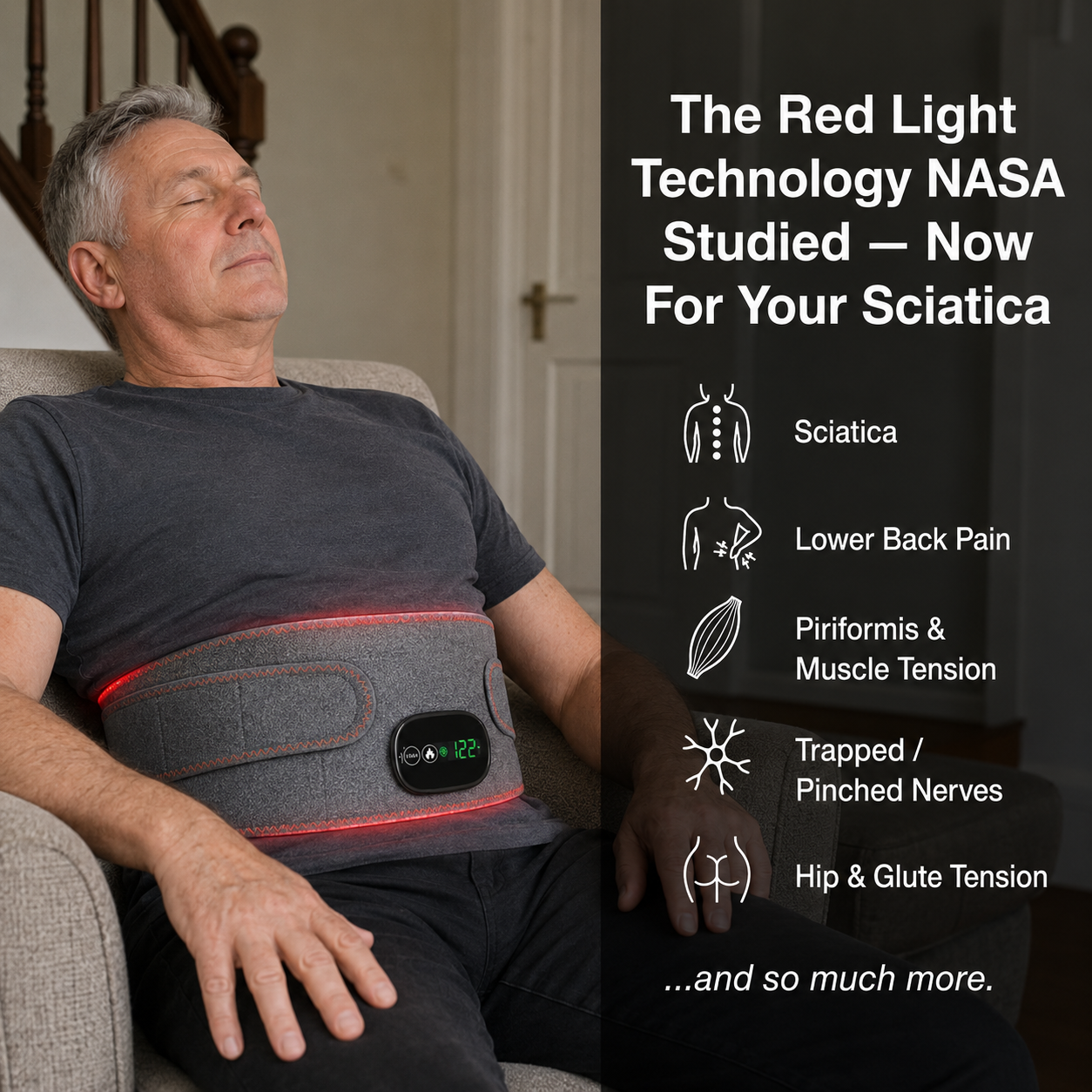 HealthBelt - 3-in-1 Red Light Therapy