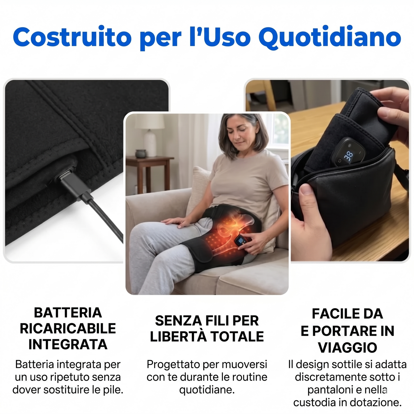 HipCore - Dispositivo Terapia con Luce Rossa