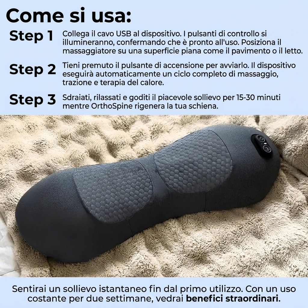 SpinalCare™ - Massaggiatore Sciatica e Mal di Schiena